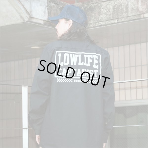 画像14: 【50％OFF】CAPTAIN STREET LOW LIFE L/S ワークシャツ BLACK キャプテンストリート (14)