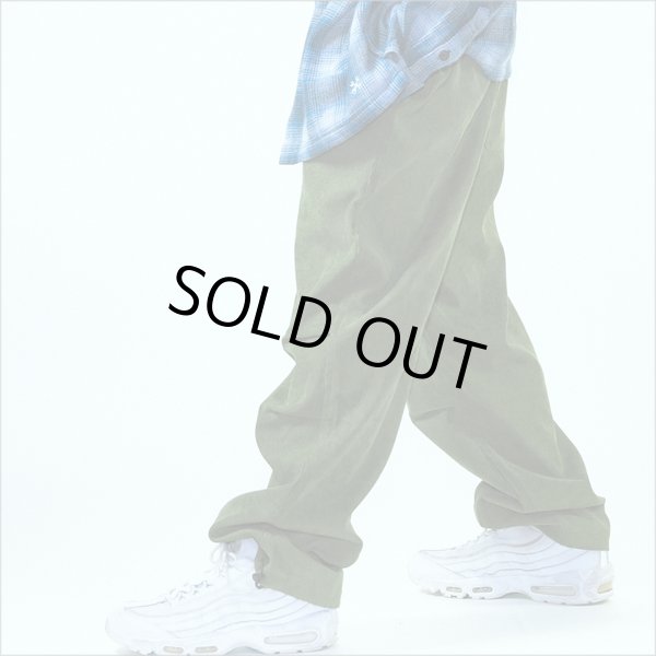 画像10: 【送料無料】Deviluse デビルユース Wide Corduroy パンツ OLIVE (10)