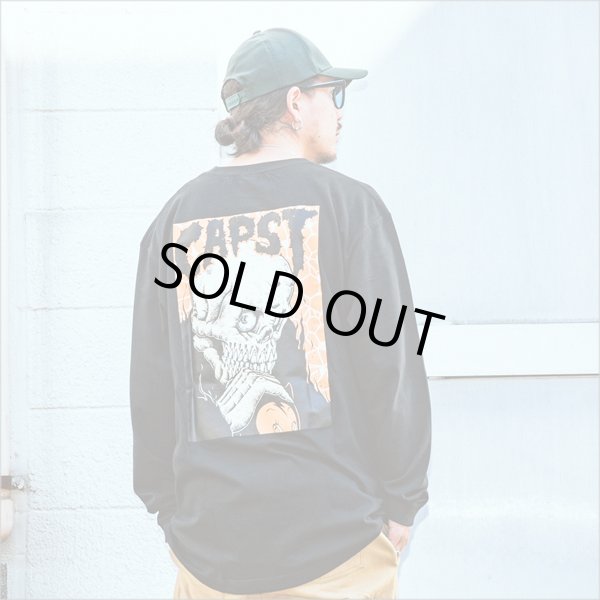 画像12: CAPTAIN STREET Skull CTK L/S Tシャツ BLACK キャプテンストリート (12)