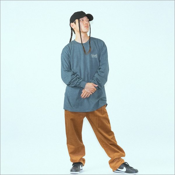 画像6: GoneR ゴナー GoneR feat.Yohji L/S Tシャツ D.HEATHER (6)