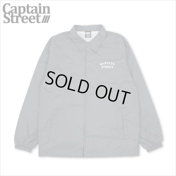 画像1: 【送料無料】CAPTAIN STREET FO コーチJKT GRAY キャプテンストリート (1)