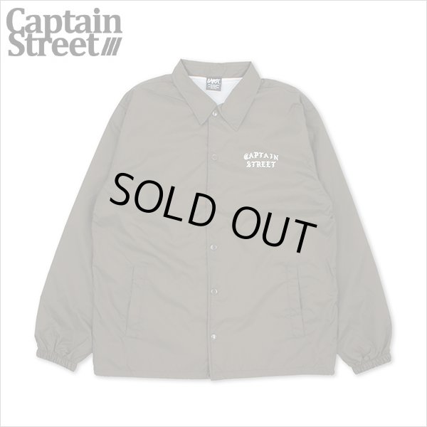 画像1: 【20％OFF】【送料無料】CAPTAIN STREET FO コーチJKT BROWN キャプテンストリート (1)