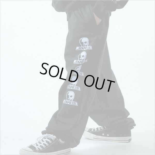 画像10: 【送料無料】SKULL SKATES スカルスケーツ スウェットパンツ BLACK (10)