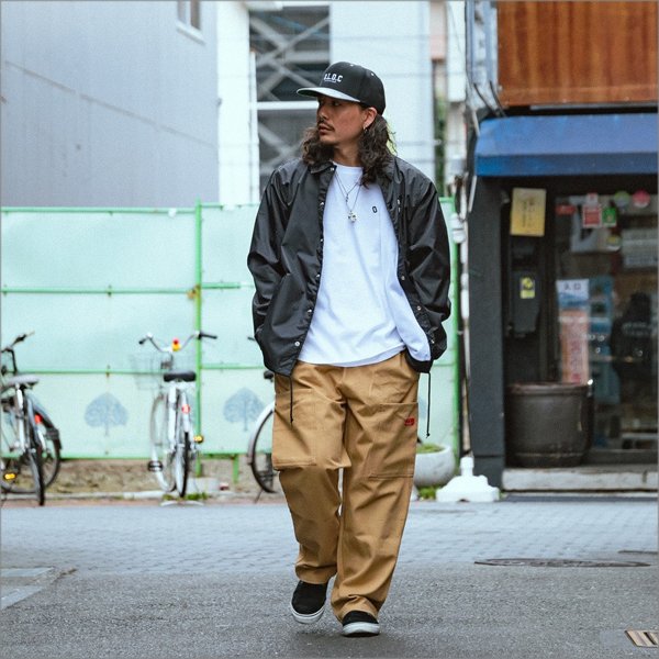 画像7: 【送料無料】CAPTAIN STREET FO コーチJKT BLACK キャプテンストリート (7)