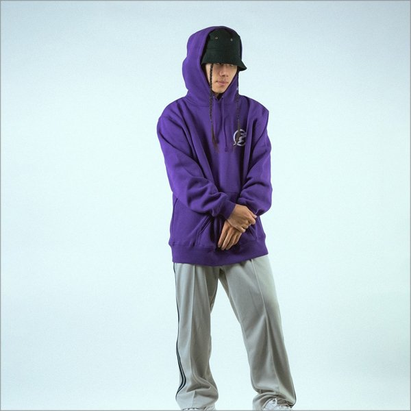 画像13: 【送料無料】CAPTAIN STREET isxnot コラボパーカー PURPLE キャプテンストリート (13)