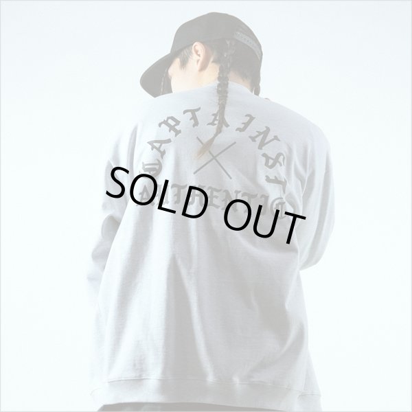 画像10: 【送料無料】CAPTAIN STREET AUTHENTIC コットンカーディガン ASH キャプテンストリート (10)