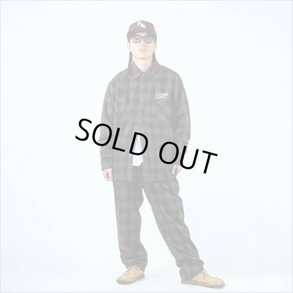 画像6: 【送料無料】KustomStyle カスタムスタイル SUPREME QUALITY '24 CHECK パンツ BLACK/WINE RED (6)