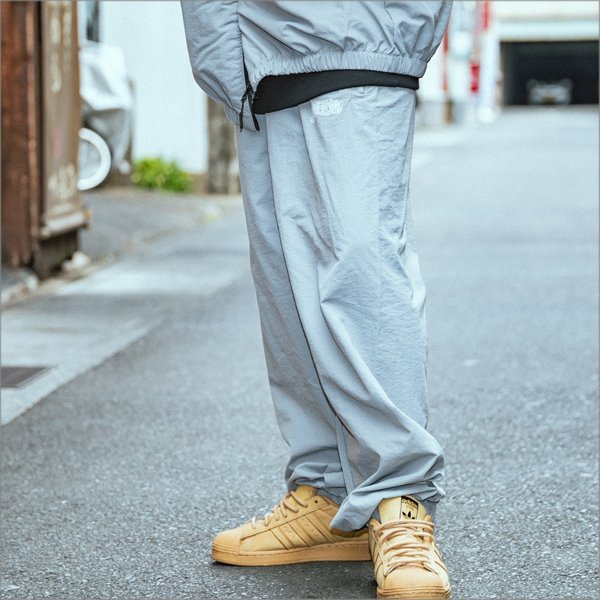 画像7: 【送料無料】CAPTAIN STREET Lettering ナイロンパンツ GRAY キャプテンストリート (7)