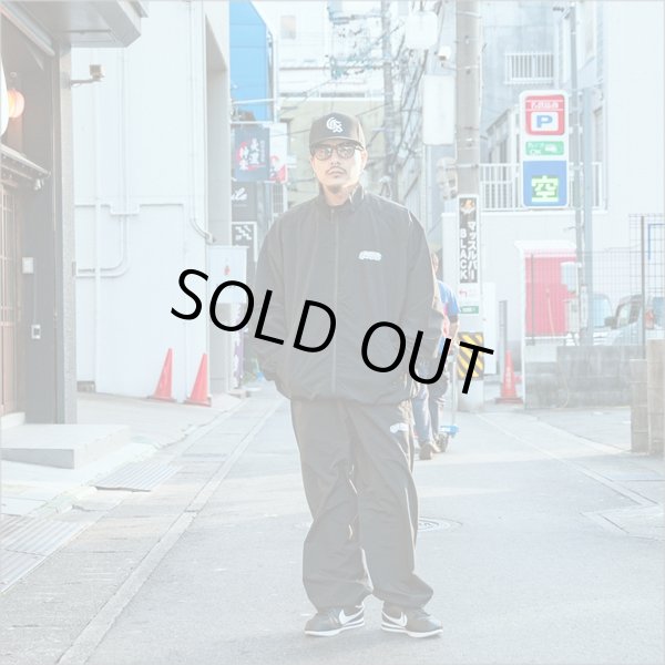 画像6: 【送料無料】CAPTAIN STREET Lettering ナイロンパンツ BLACK キャプテンストリート (6)