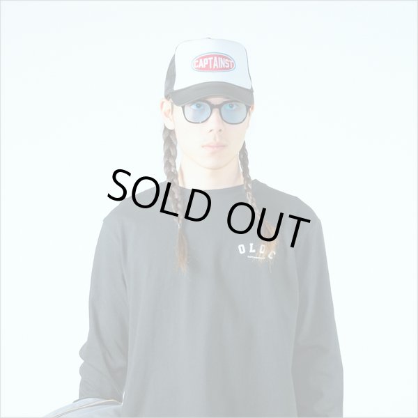 画像6: 【20％OFF】CAPTAIN STREET Oval Logo メッシュキャップ BLACK/WHITE キャプテンストリート (6)