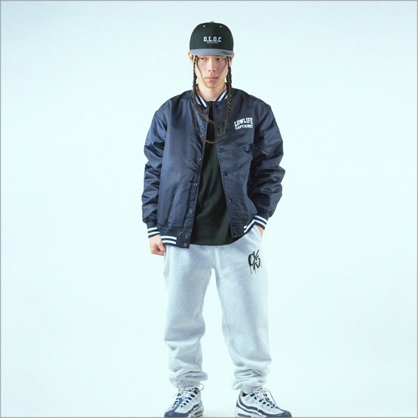 画像14: 【送料無料】CAPTAIN STREET LOW LIFE STADIUM JKT NAVY キャプテンストリート (14)