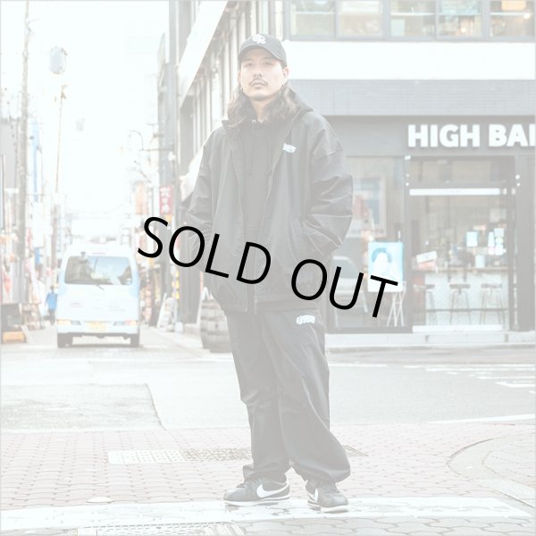 画像7: 【送料無料】CAPTAIN STREET Lettering ナイロンパンツ BLACK キャプテンストリート (7)