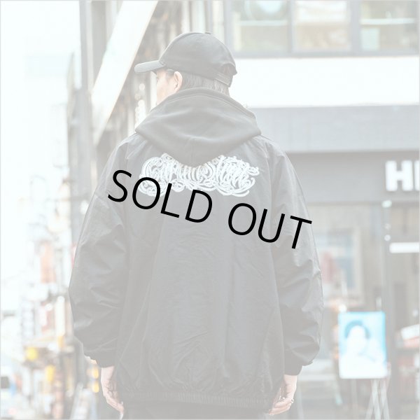 画像12: 【20％OFF】【送料無料】CAPTAIN STREET Lettering JKT BLACK キャプテンストリート (12)