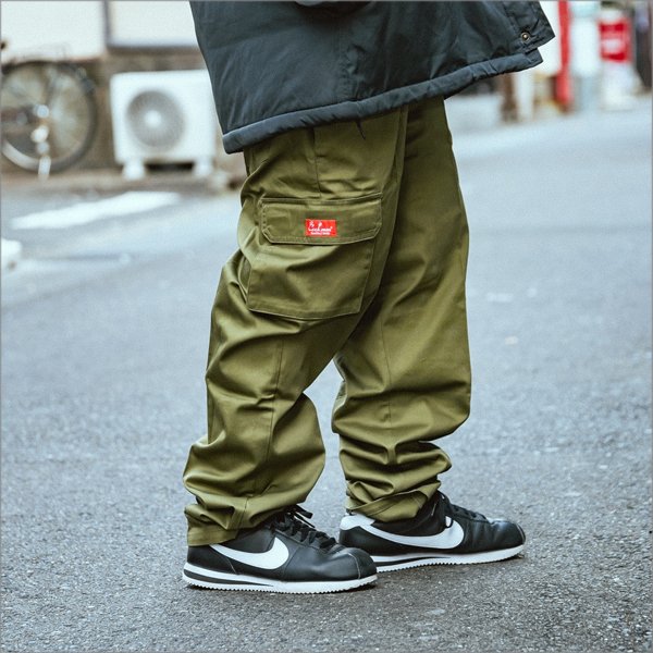 画像11: 【送料無料】COOKMAN クックマン Chef カーゴパンツ KHAKI (11)