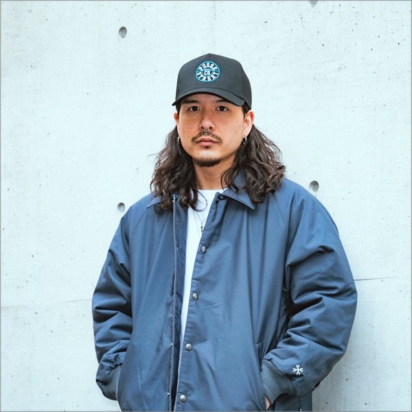 画像7: CAPTAIN STREET POSSE メッシュキャップ BLACK キャプテンストリート (7)