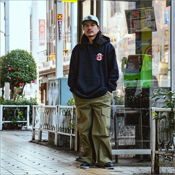 画像7: 【送料無料】CAPTAIN STREET KYE P/Oパーカー NAVY キャプテンストリート (7)