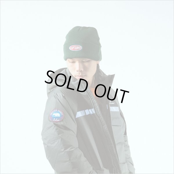 画像8: 【50％OFF】CAPTAIN STREET Oval Logo ニットキャップ GREEN キャプテンストリート (8)