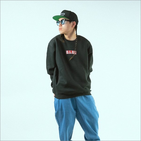 画像10: 【送料無料】CAPTAIN STREET SUP クルーネックスウェット BLACK キャプテンストリート (10)