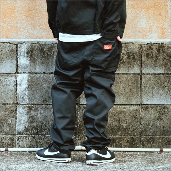 画像5: COOKMAN クックマン Chef パンツ BLACK (5)