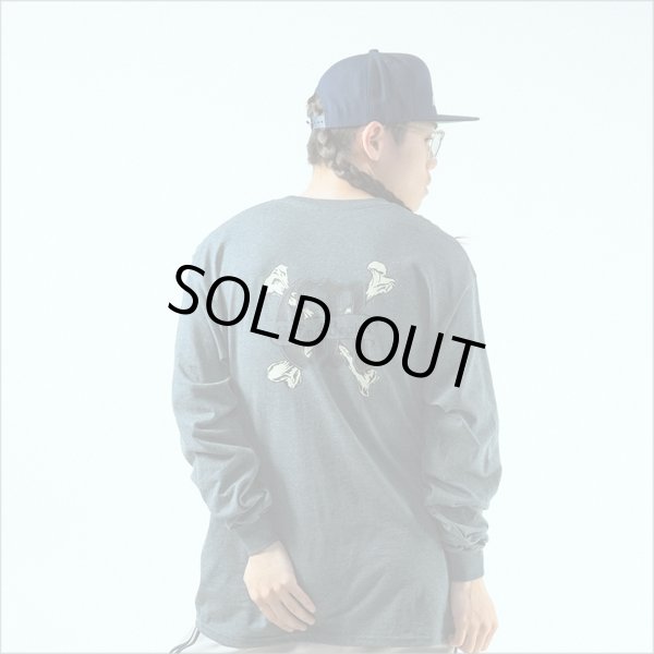 画像9: 【70％OFF】GoneR ゴナー GoneR feat.Yohji L/S Tシャツ D.HEATHER (9)