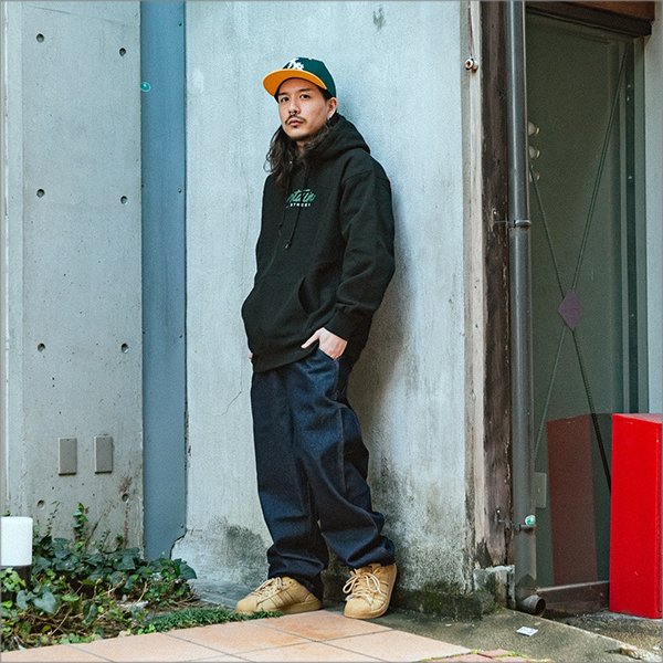 画像6: 【送料無料】CAPTAIN STREET Road P/Oパーカー BLACK キャプテンストリート (6)