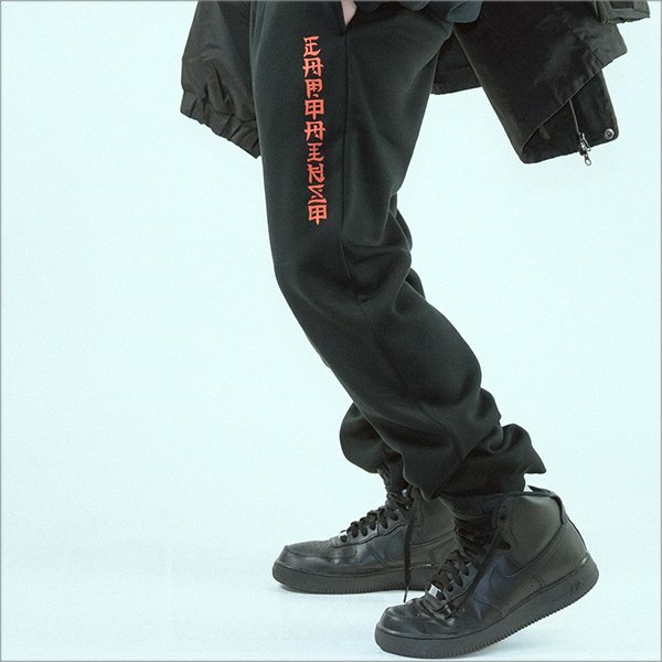 画像11: 【送料無料】CAPTAIN STREET CAPTAINST スウェットパンツ BLACK キャプテンストリート (11)