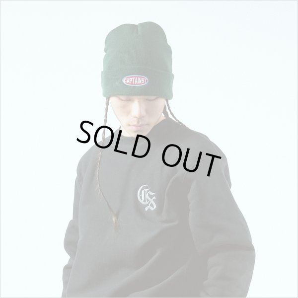 画像9: 【50％OFF】CAPTAIN STREET Oval Logo ニットキャップ GREEN キャプテンストリート (9)