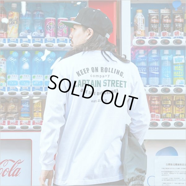 画像9: 【20％OFF】CAPTAIN STREET GS L/S Tシャツ WHITE キャプテンストリート (9)