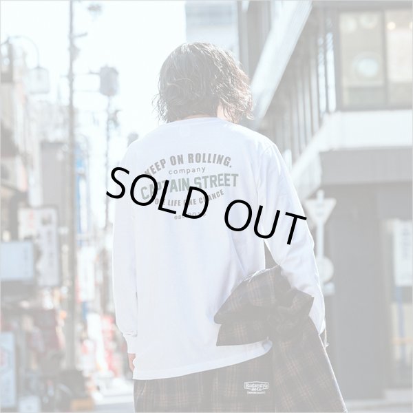画像10: 【20％OFF】CAPTAIN STREET GS L/S Tシャツ WHITE キャプテンストリート (10)