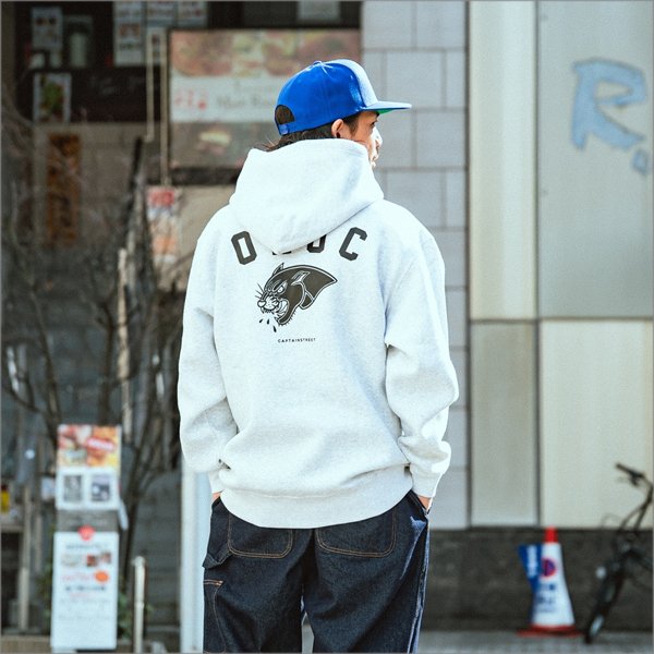 画像16: 【送料無料】CAPTAIN STREET Bark P/Oパーカー ASH キャプテンストリート (16)