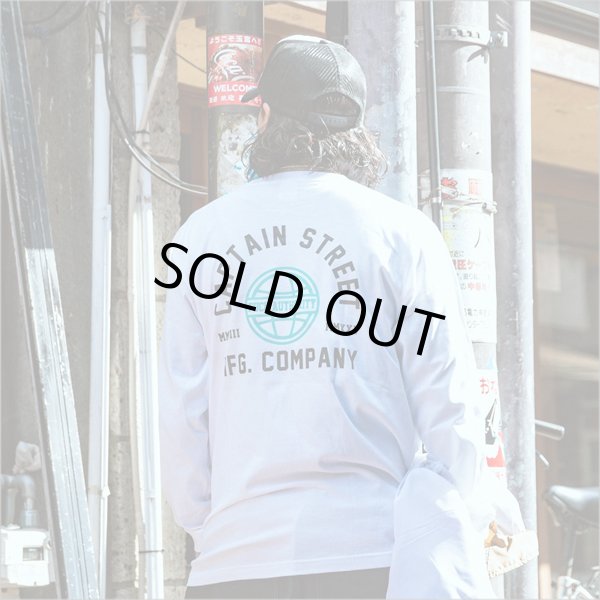 画像7: CAPTAIN STREET WFA L/S Tシャツ WHITE キャプテンストリート (7)