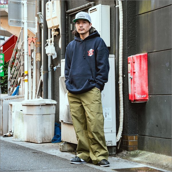 画像13: 【送料無料】CAPTAIN STREET KYE P/Oパーカー NAVY キャプテンストリート (13)