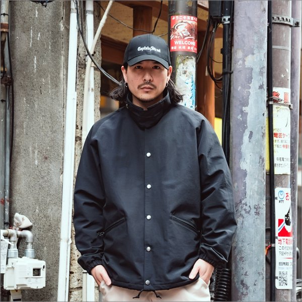 画像7: CAPTAIN STREET Old English キャップ BLACK キャプテンストリート (7)