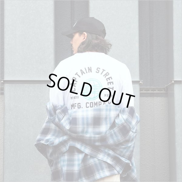画像8: CAPTAIN STREET WFA L/S Tシャツ WHITE キャプテンストリート (8)
