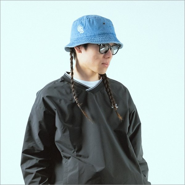 画像5: CAPTAIN STREET Classic CS バケットハット BLUE DENIM キャプテンストリート (5)