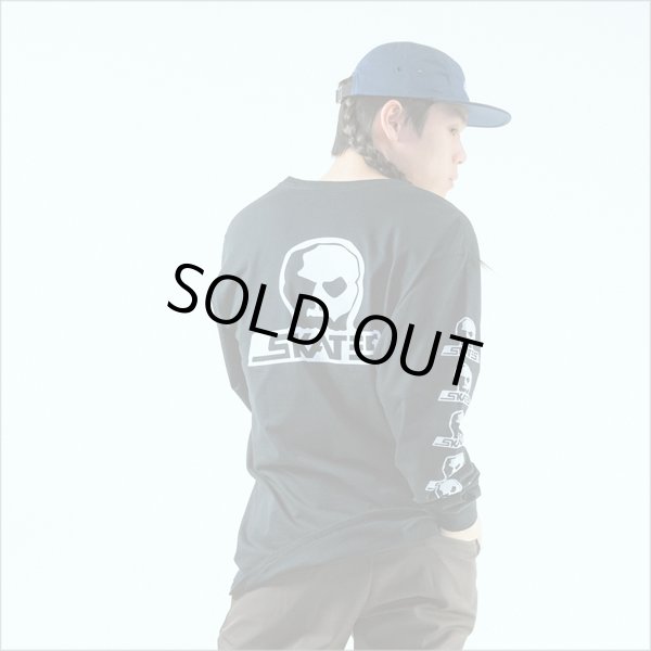 画像13: 【送料無料】SKULL SKATES スカルスケーツ Logo L/S Tee BLACK/WHITE (13)