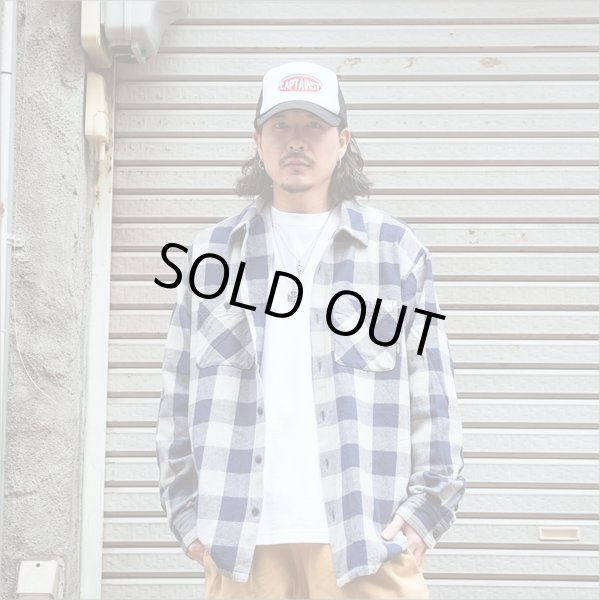 画像14: 【20％OFF】CAPTAIN STREET Oval Logo メッシュキャップ BLACK/WHITE キャプテンストリート (14)