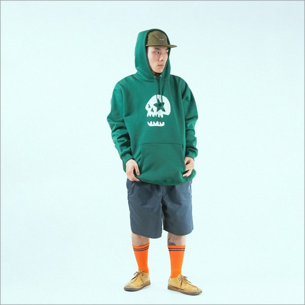 画像9: 【送料無料】MxMxM マジカルモッシュミスフィッツ MxMxM DOKURO P/Oパーカー GREEN (9)