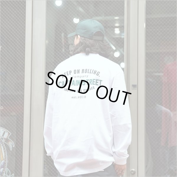 画像13: 【20％OFF】CAPTAIN STREET GS L/S Tシャツ WHITE キャプテンストリート (13)