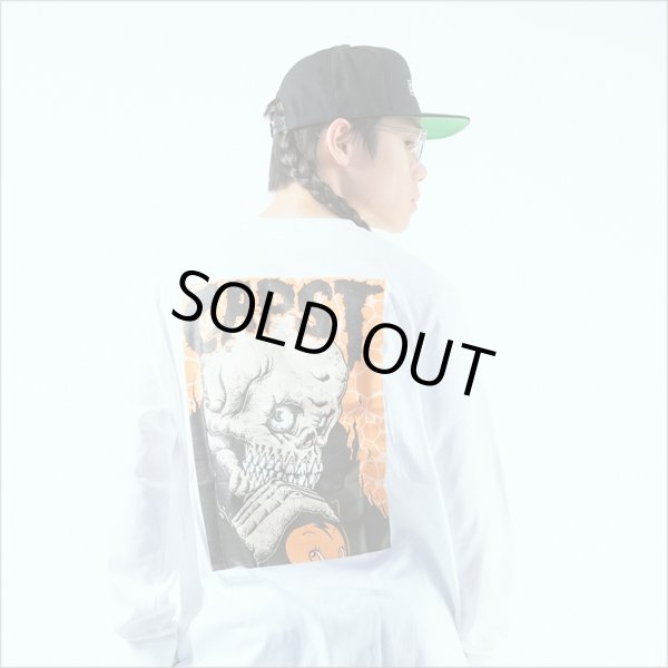 画像10: 【40％OFF】CAPTAIN STREET Skull CTK L/S Tシャツ WHITE キャプテンストリート (10)