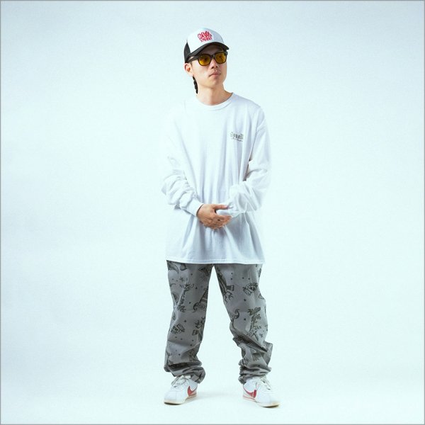 画像10: GoneR ゴナー GoneR feat.Yohji L/S Tシャツ WHITE (10)