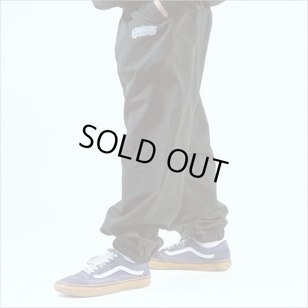 画像9: 【送料無料】CAPTAIN STREET Lettering ナイロンパンツ BLACK キャプテンストリート (9)