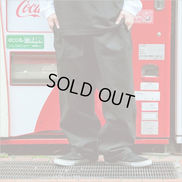 画像7: 【送料無料】COOKMAN クックマン Semiwide Chef パンツ Duck Canvas BLACK (7)