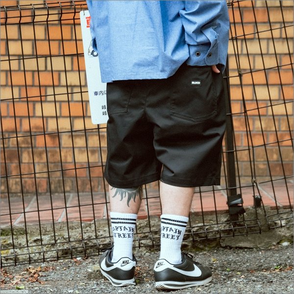 画像7: 【送料無料】BLUCO ブルコ STRETCH EASY WORK SHORTS BLACK (7)