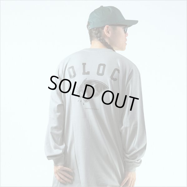 画像13: CAPTAIN STREET Bark L/S Tシャツ L.GRAY キャプテンストリート (13)