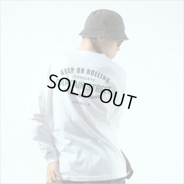 画像14: 【20％OFF】CAPTAIN STREET GS L/S Tシャツ WHITE キャプテンストリート (14)