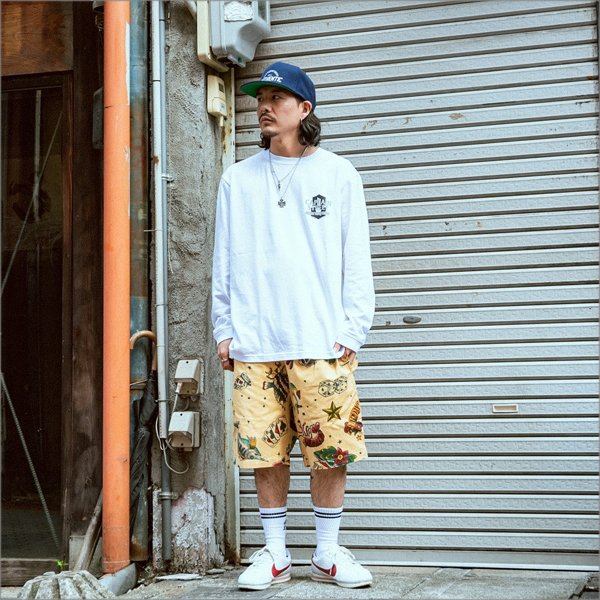 画像12: CAPTAIN STREET KYE L/S Tシャツ WHITE キャプテンストリート (12)