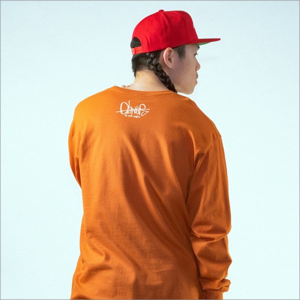画像8: GoneR ゴナー Rose Jesus L/S Tシャツ TEXAS ORANGE (8)