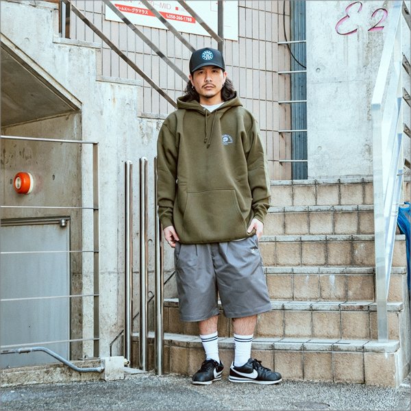画像13: 【送料無料】CAPTAIN STREET Skull Head P/Oパーカー OLIVE キャプテンストリート (13)