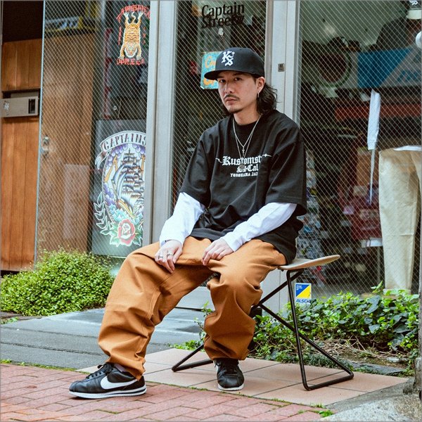 画像2: KustomStyle カスタムスタイル LOCK CITY スナップバックCAP BLACK (2)